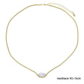 Cubic Zirconia Snake Chain Necklace